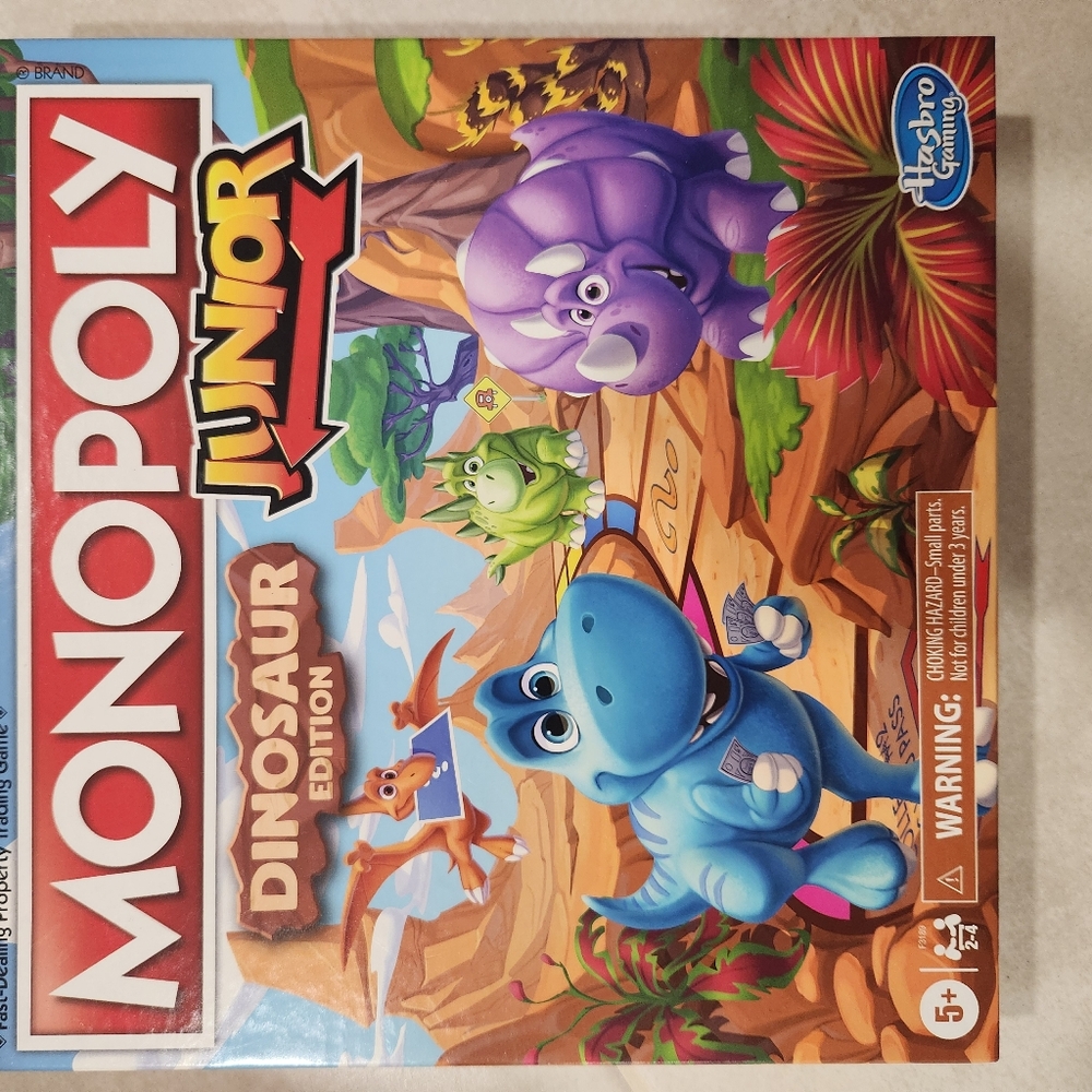 Monopoly Jr Dinosaur